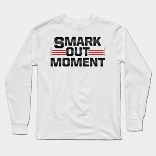 Smark Out Moment logo without belt (black) Long Sleeve T-Shirt